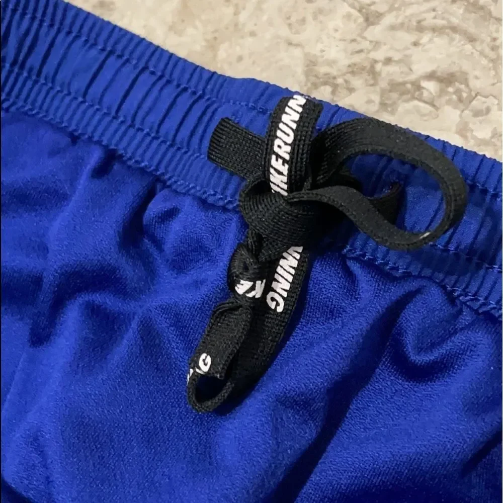 Nike Dri-Fit Tempo Running Shorts Small Blue